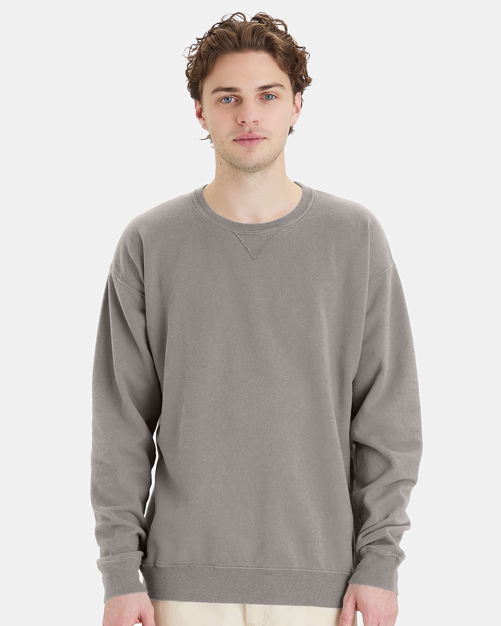 Unisex Garment-Dyed Crewneck Sweatshirt