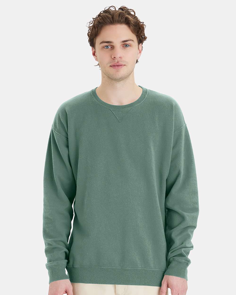 Unisex Garment-Dyed Crewneck Sweatshirt