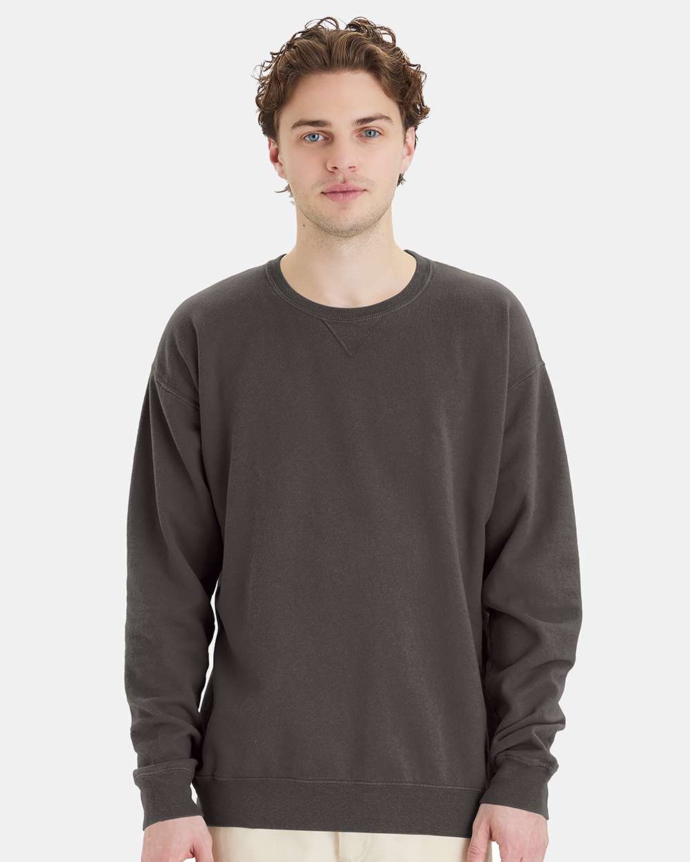 Unisex Garment-Dyed Crewneck Sweatshirt