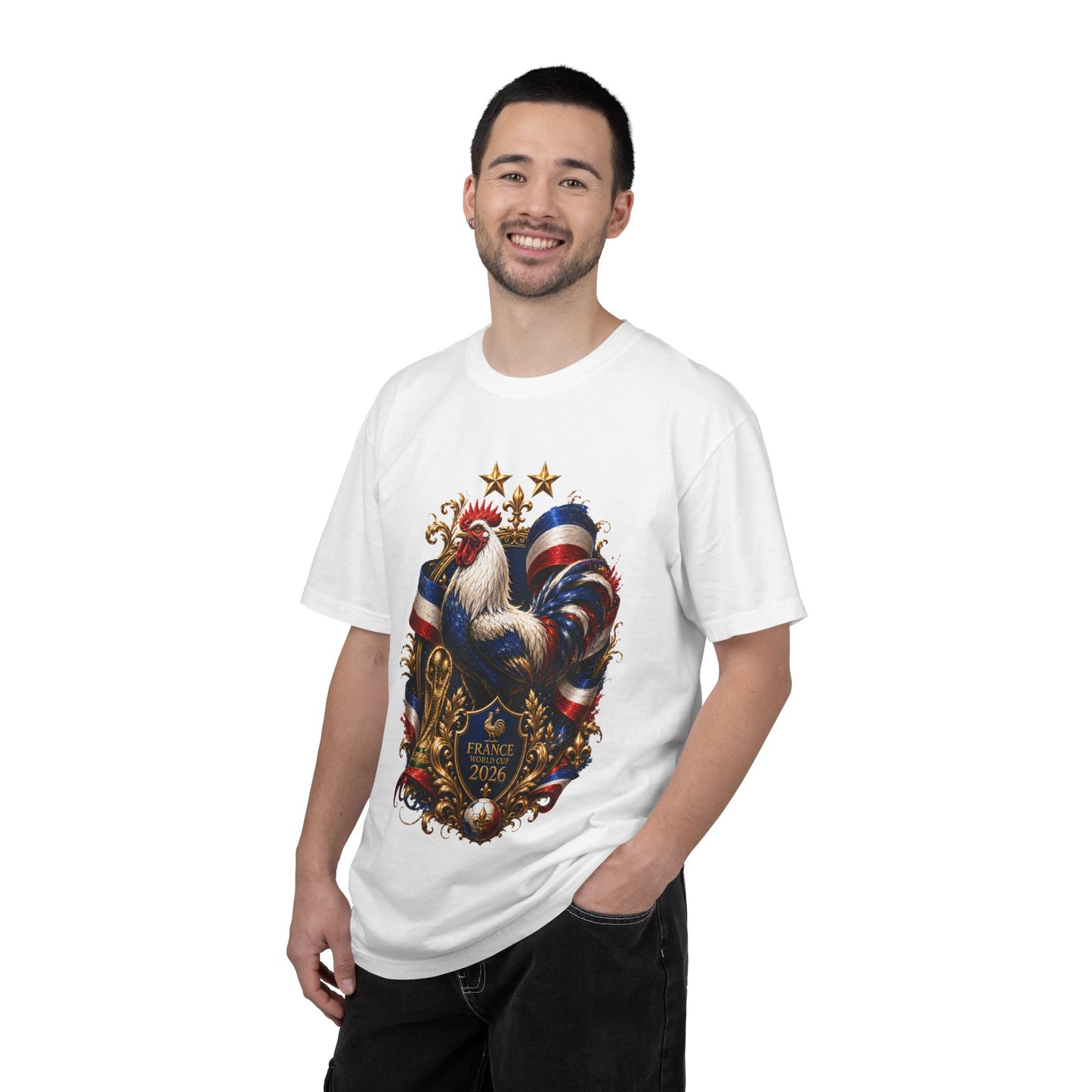 France Football World Cup 2026 Sovereign Gallic Rooster – Triumph Shield | Premium Graphic Tee