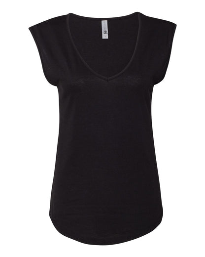 Next Level 5040 Women Festival Sleeveless Deep V-Neck T-Shirt