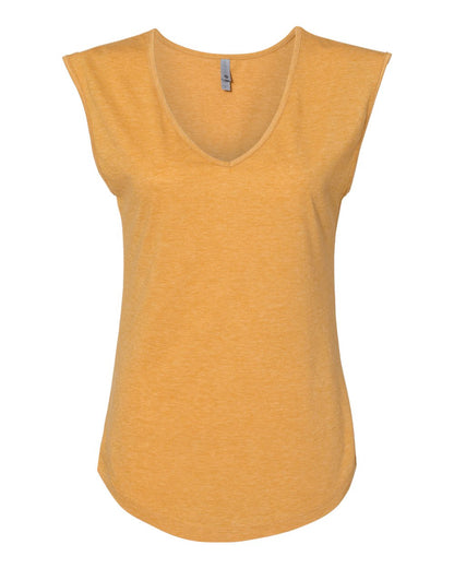 Next Level 5040 Women Festival Sleeveless Deep V-Neck T-Shirt