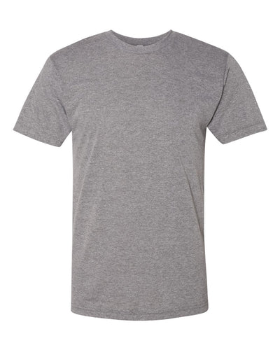 American Apparel Unisex Tri-Blend Short Sleeve Track Shirt, Athletic Grey, Large