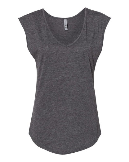 Next Level 5040 Women Festival Sleeveless Deep V-Neck T-Shirt