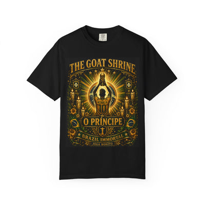 Neymar Jr O Príncipe Goat Shrine PNG | Brazil Number 10 Joga Bonito Soccer Graphic Design File | Brazil Immortal Shirt