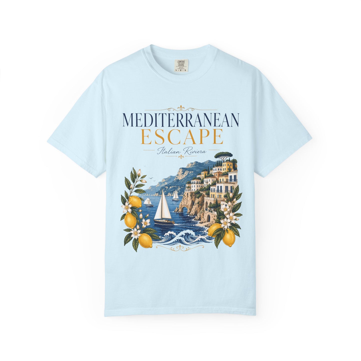Mediterranean Escape – Italian Riviera | Premium Summer Tee