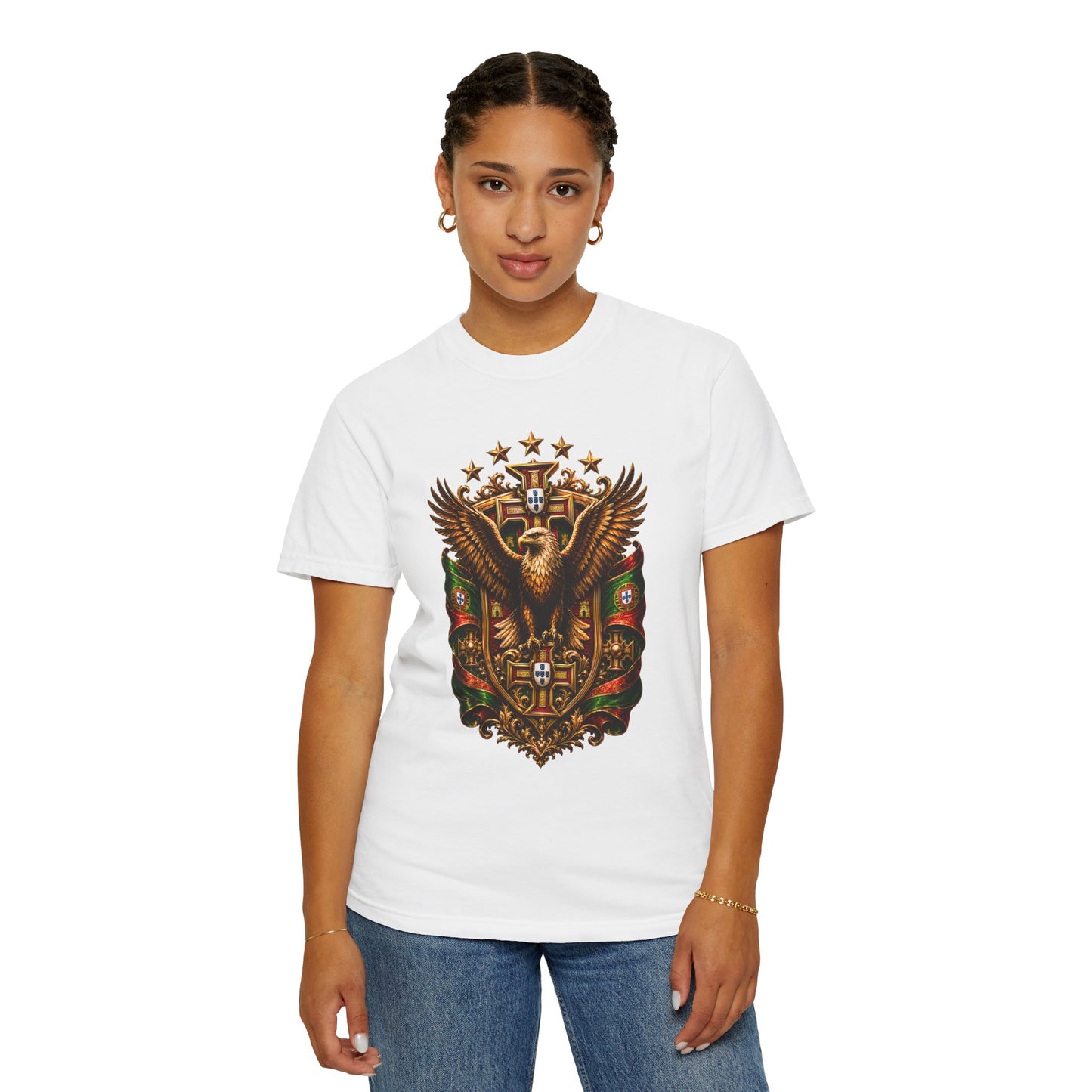 🇵🇹 Portugal Football World Cup 2026 'Cruz de Portugal' Imperial Shield | Premium Graphic Tee
