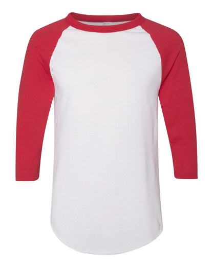 Augusta Sportswear 4420 Three-Quarter Raglan Sleeve Baseball Jersey