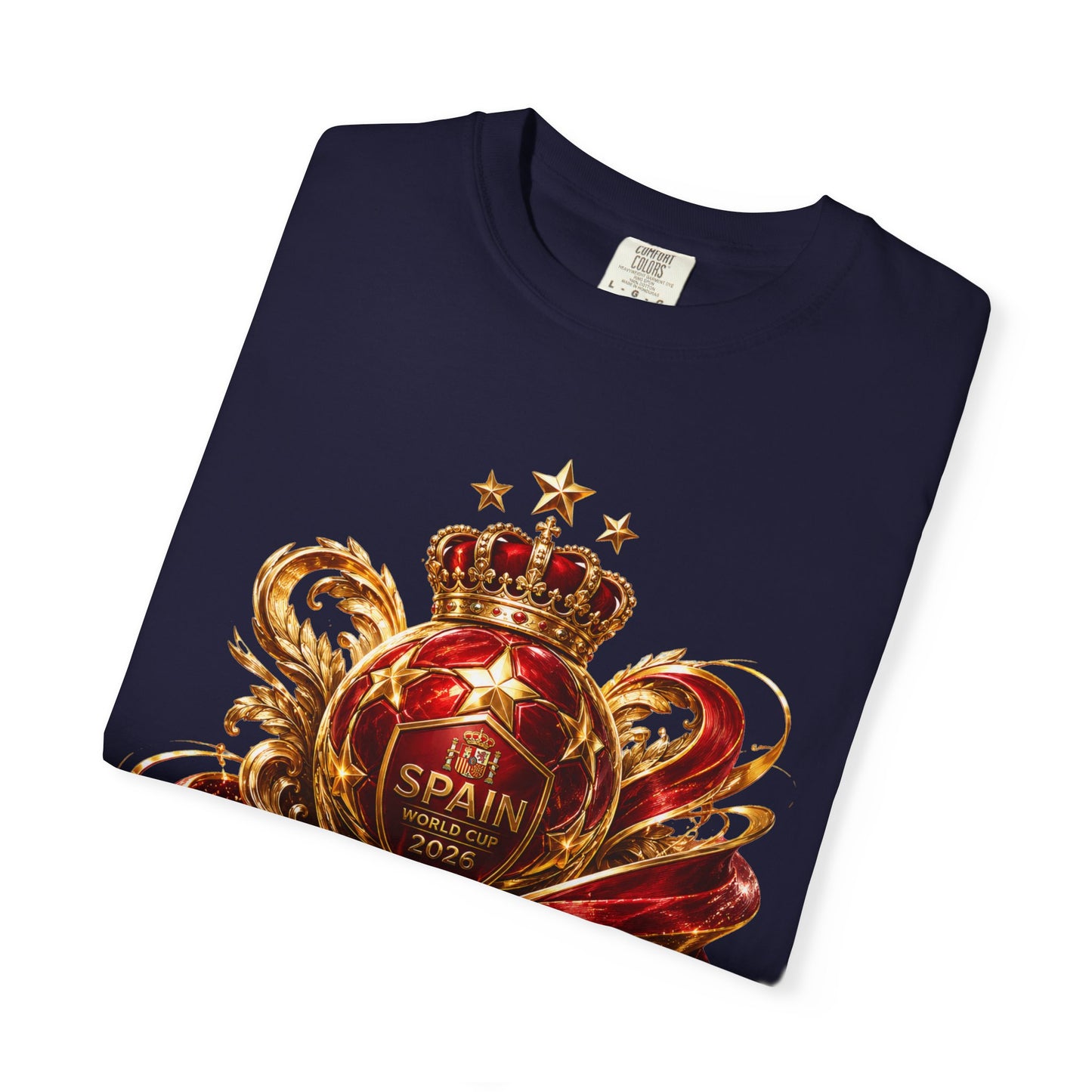 Spain Football World Cup 2026 'Crowned Glory' Imperial Trophy | Premium Graphic Tee