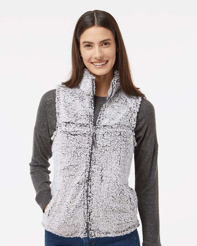 WomenÃ‚â€™s Sherpa Full-Zip Vest