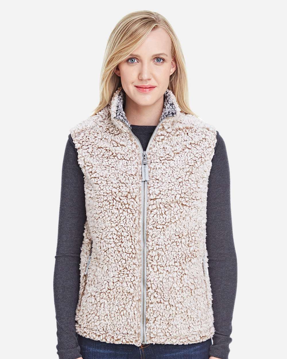 WomenÂ’s Epic Sherpa Full-Zip Vest
