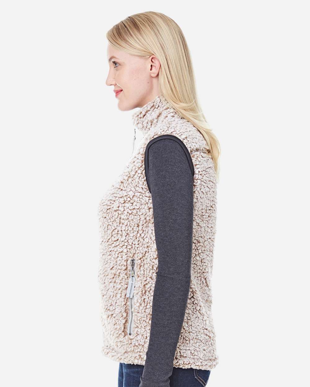 WomenÂ’s Epic Sherpa Full-Zip Vest