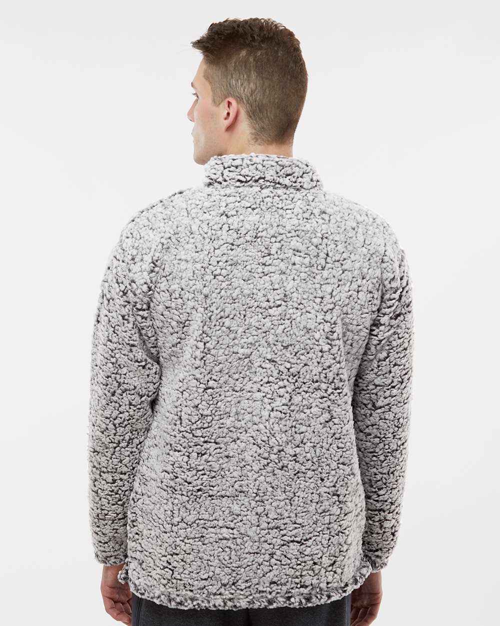 Men's Sherpa Quarter-Zip Pullover