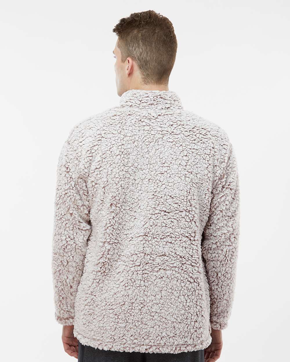 Men's Sherpa Quarter-Zip Pullover