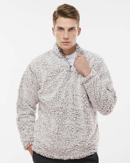 Men's Sherpa Quarter-Zip Pullover
