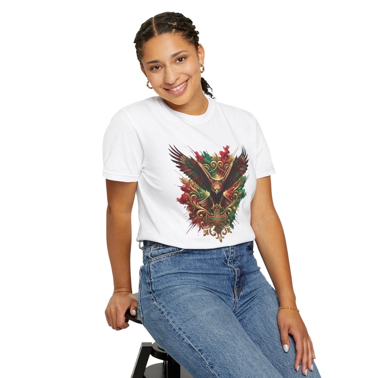 Portugal Football 'Espírito de Vitória' Sovereign Crest | Premium Graphic Tee