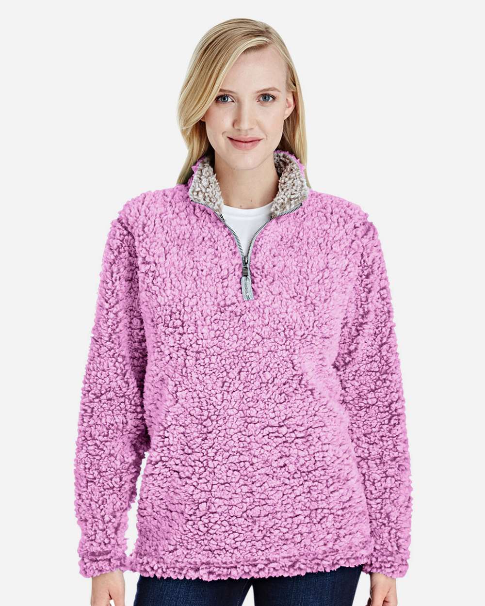 WomenÂ’s Epic Sherpa Quarter-Zip Pullover