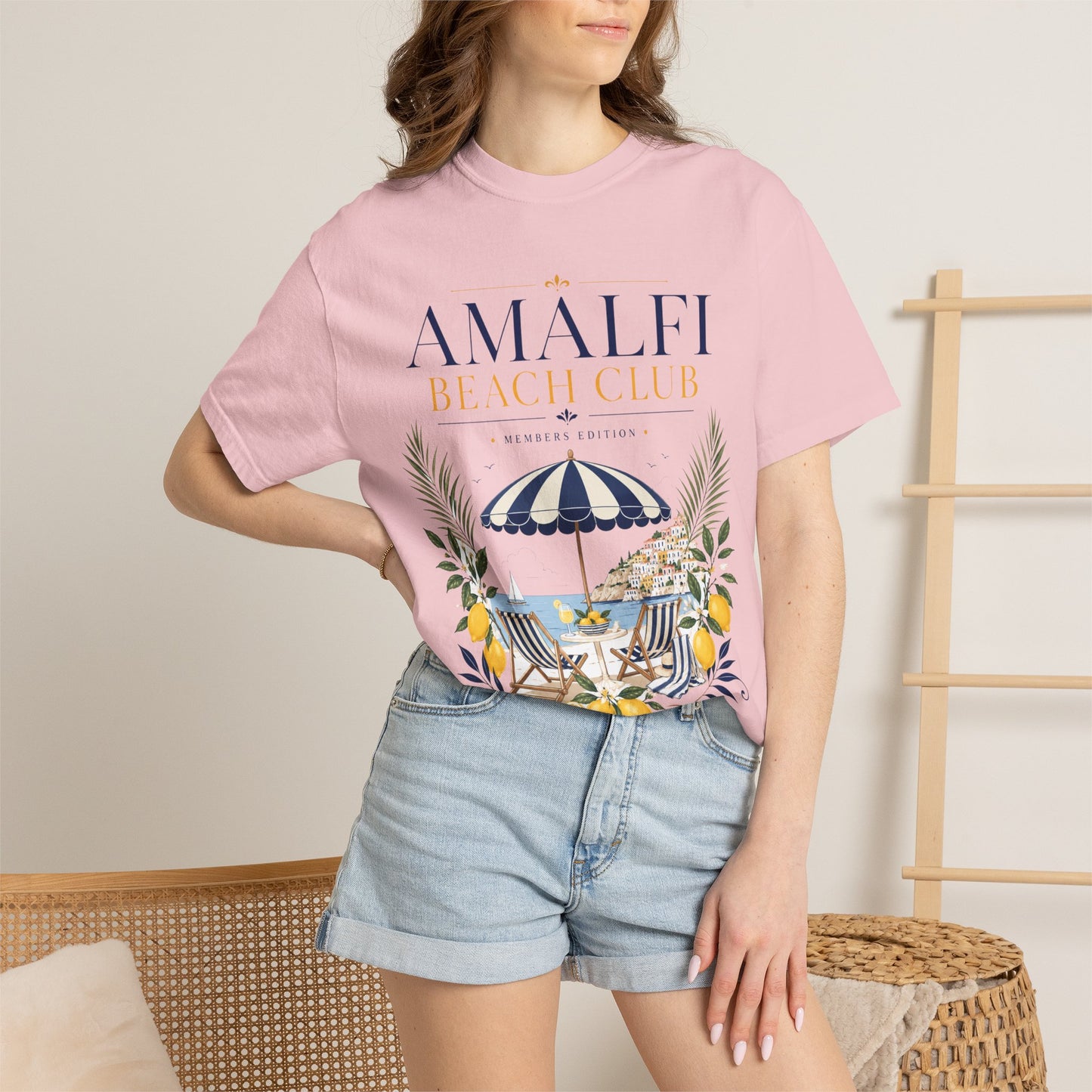 Amalfi Beach Club – Members Edition | Premium Summer Tee