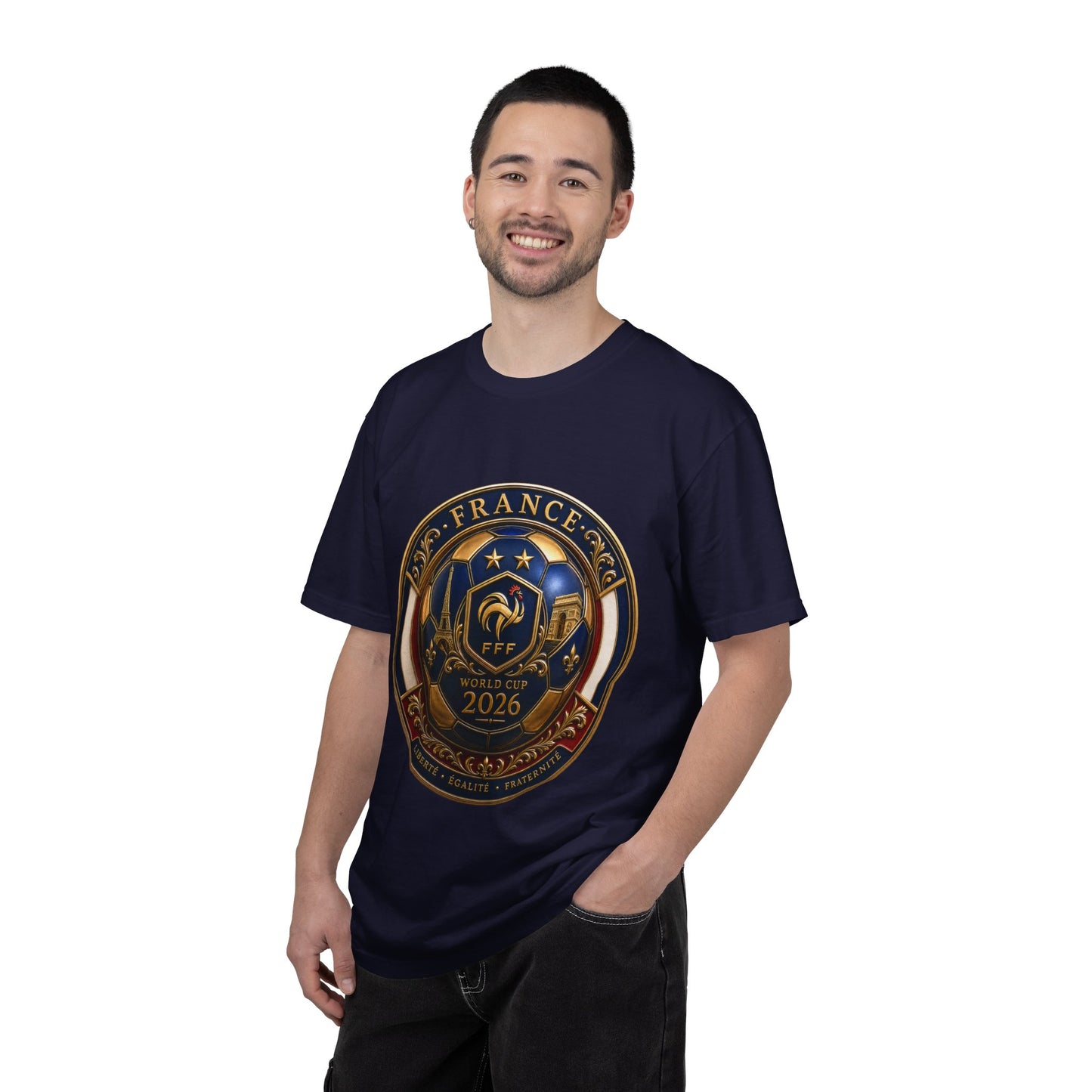 France Football World Cup 2026 Sovereign Shield Medallion | Premium Graphic Tee