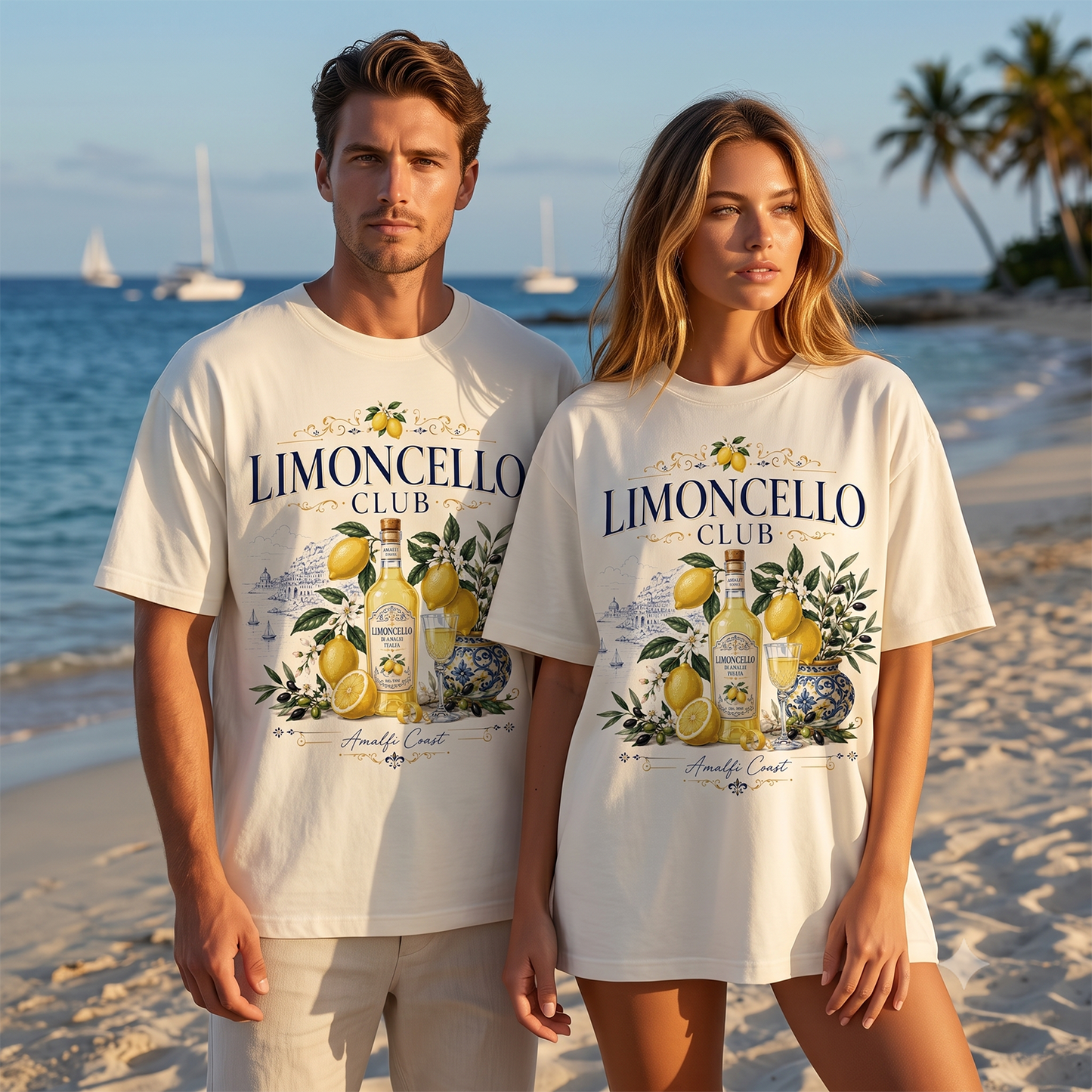 Limoncello Club – Amalfi Coast | Premium Summer Tee