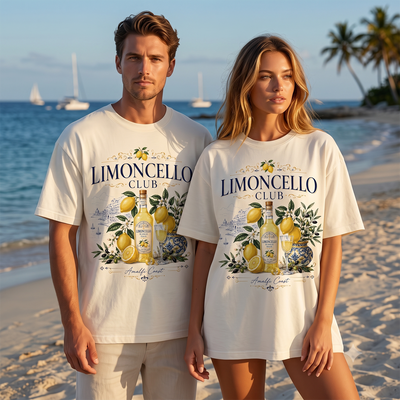Limoncello Club – Amalfi Coast | Premium Summer Tee