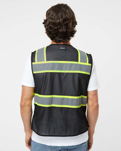 Unisex EV SeriesÂ® Enhanced Visibility 3 Pocket Mesh Vest