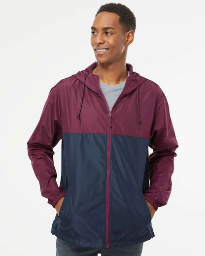 Men's Lightweight Windbreaker Full-Zip Jacket