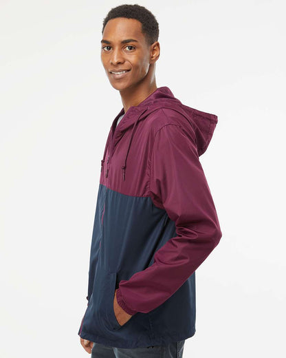 Men's Lightweight Windbreaker Full-Zip Jacket