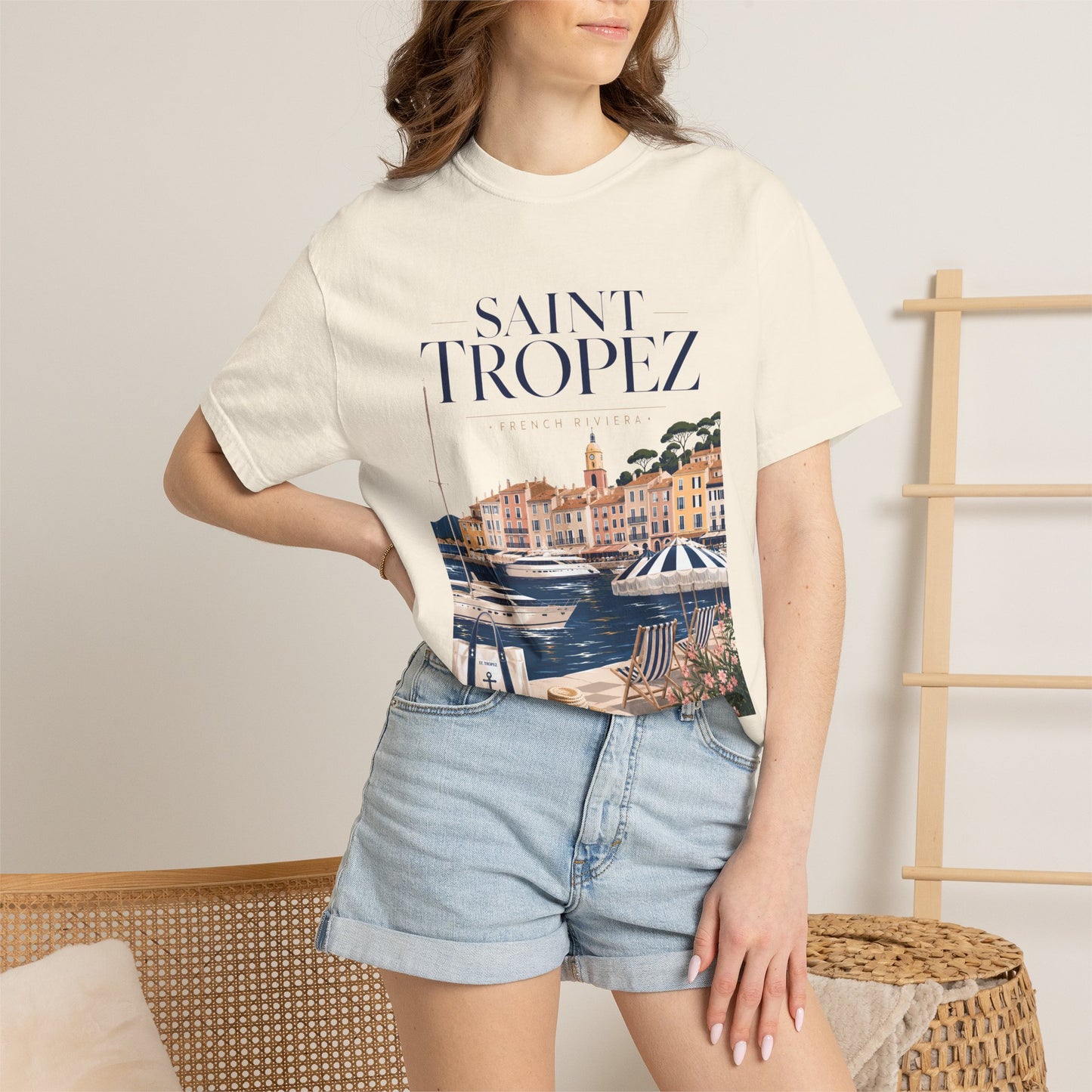 Saint Tropez – French Riviera | Premium Summer Tee