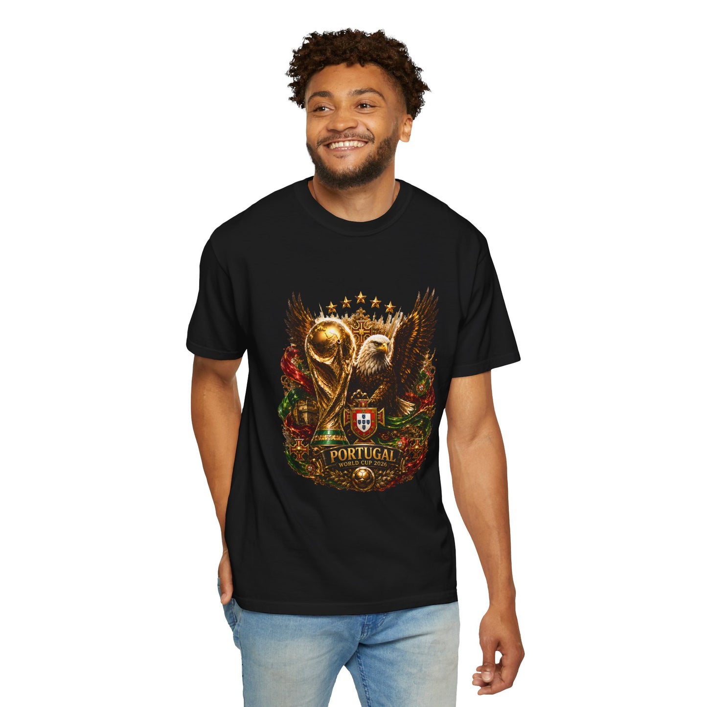 Portugal Football World Cup 2026 'Glória da Águia' Sovereign Crest | Premium Graphic Tee