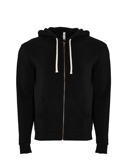 Next Level Unisex Zip Hoody 2XL BLACK