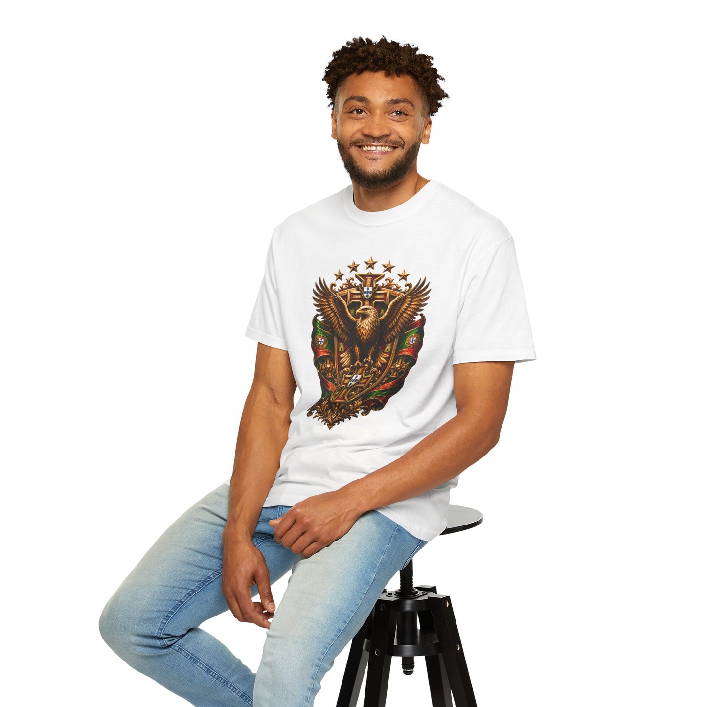 🇵🇹 Portugal Football World Cup 2026 'Cruz de Portugal' Imperial Shield | Premium Graphic Tee