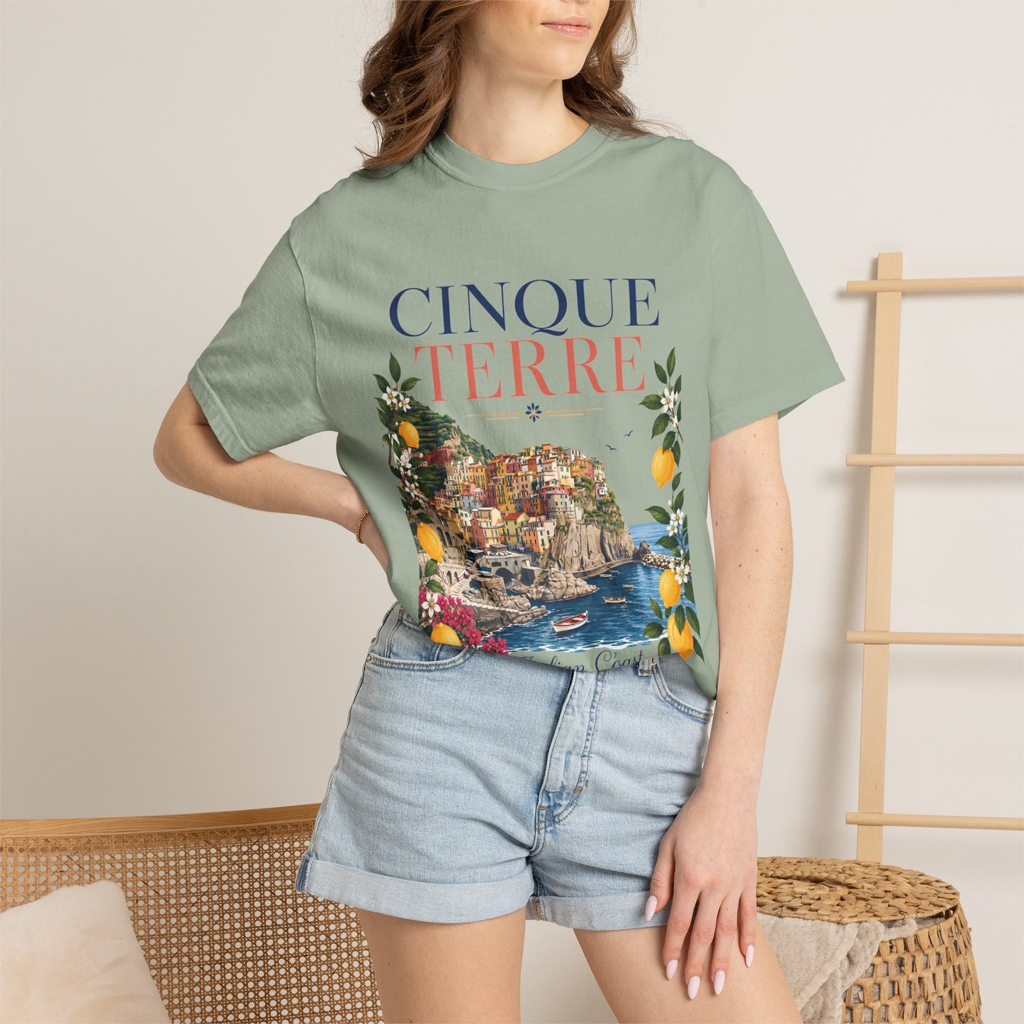 Cinque Terre – Italian Coast | Premium Summer Tee