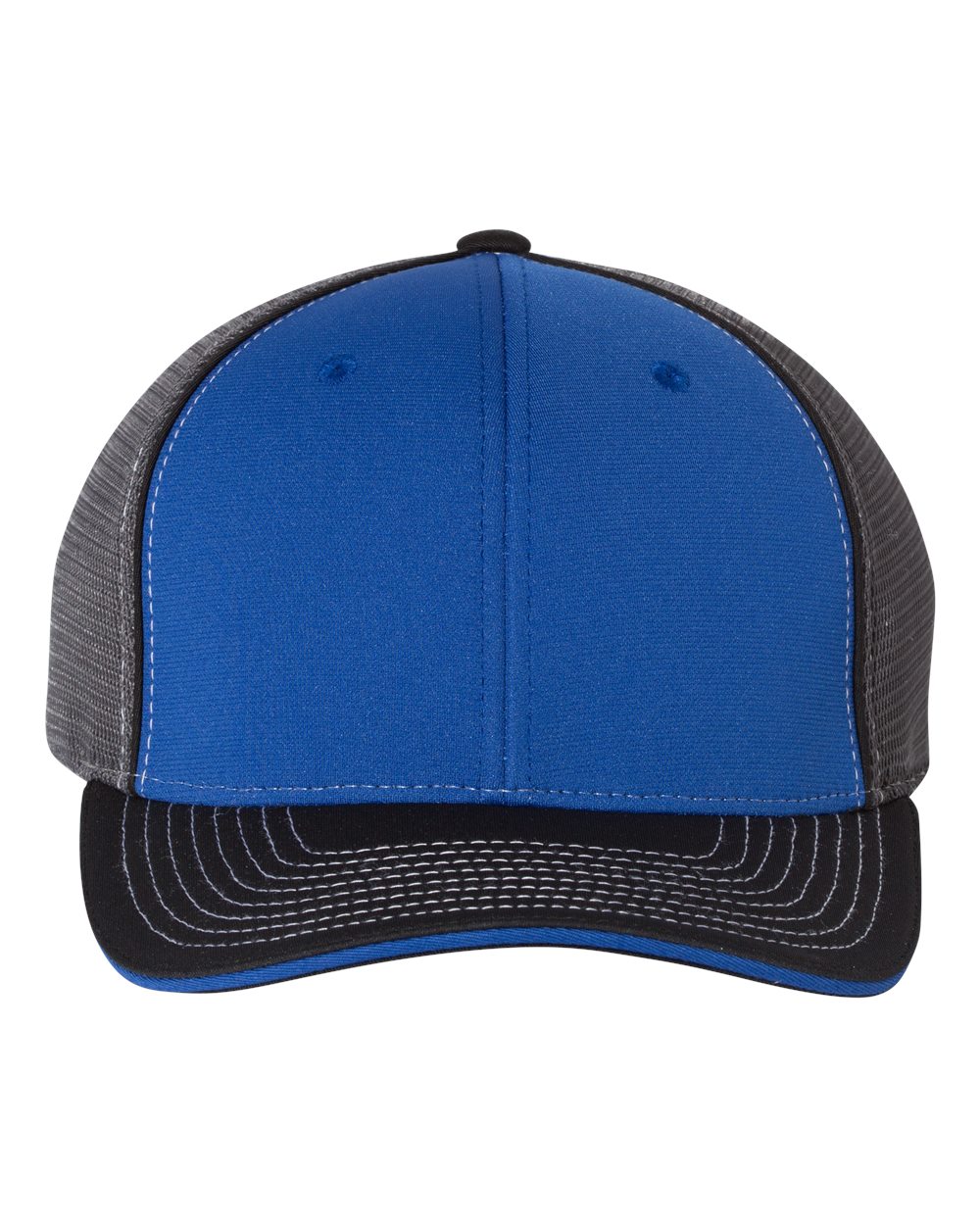 Richardson Pulse Sportmesh Cap with R-Flex 172 S/M Royal/Charcoal/Black Tri