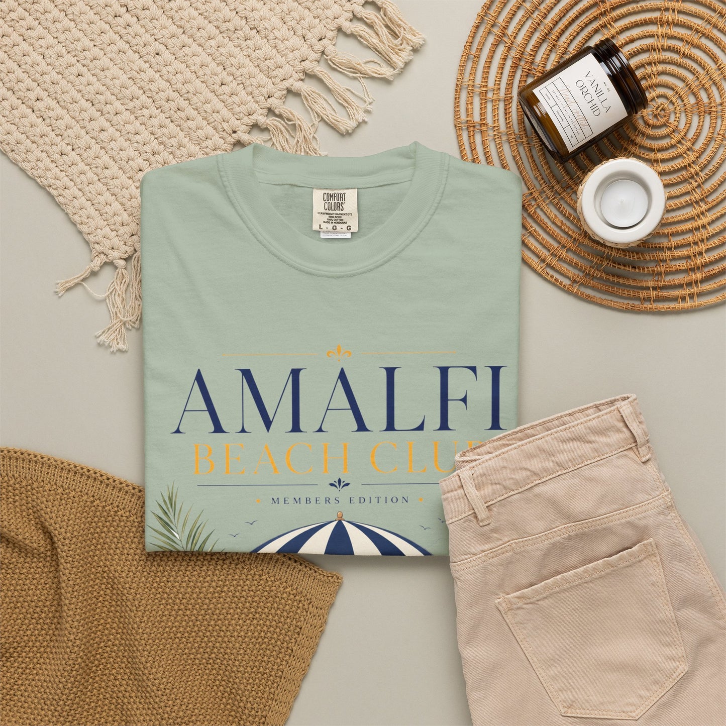Amalfi Beach Club – Members Edition | Premium Summer Tee