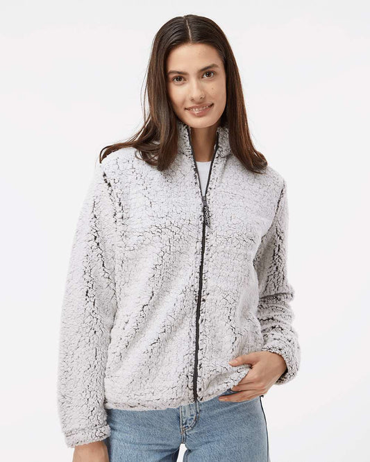 WomenÂ’s Sherpa Full-Zip Jacket