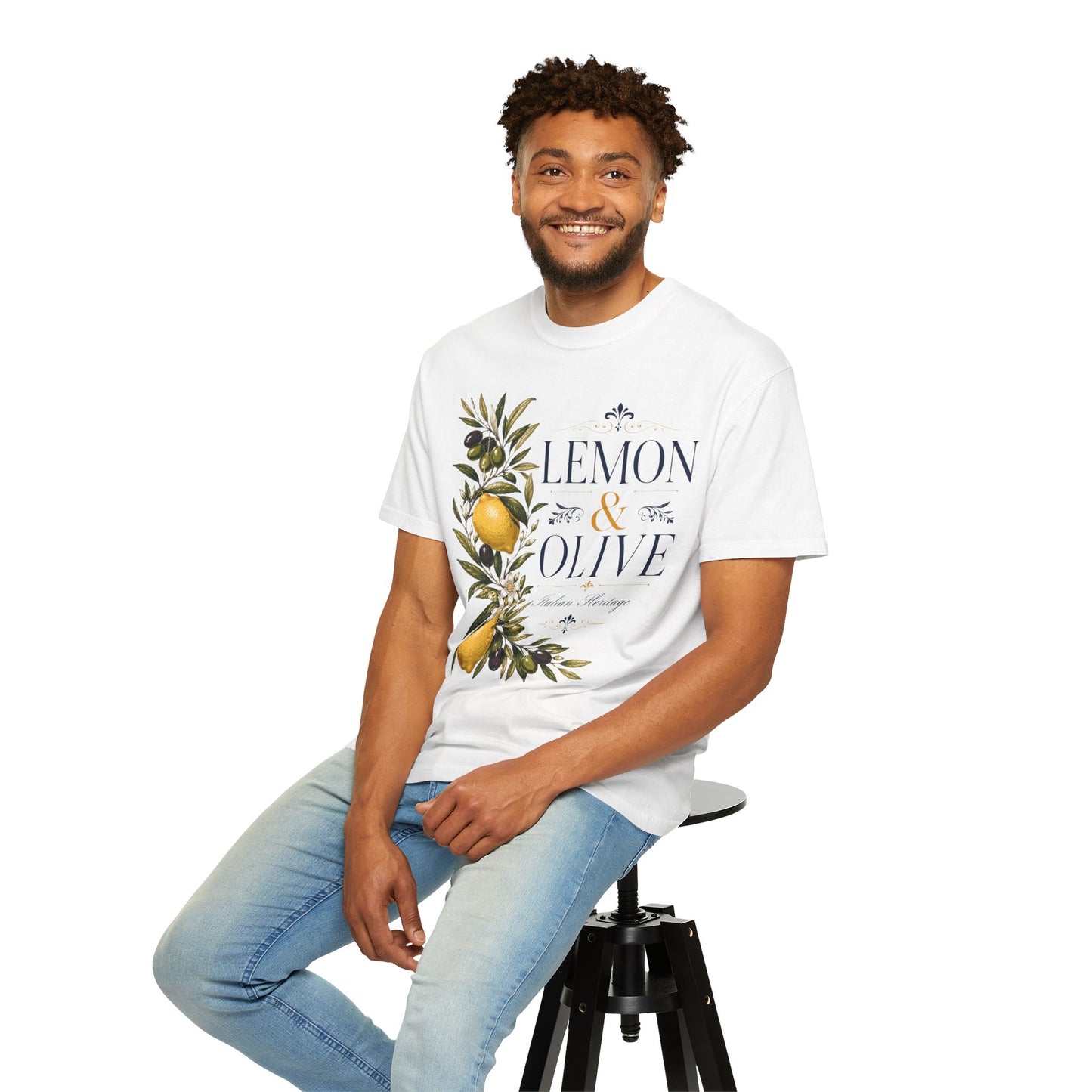 Lemon & Olive – Italian Heritage | Premium Graphic Tee