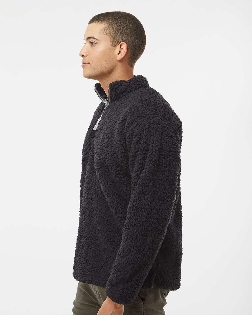 Men's Sherpa Quarter-Zip Pullover