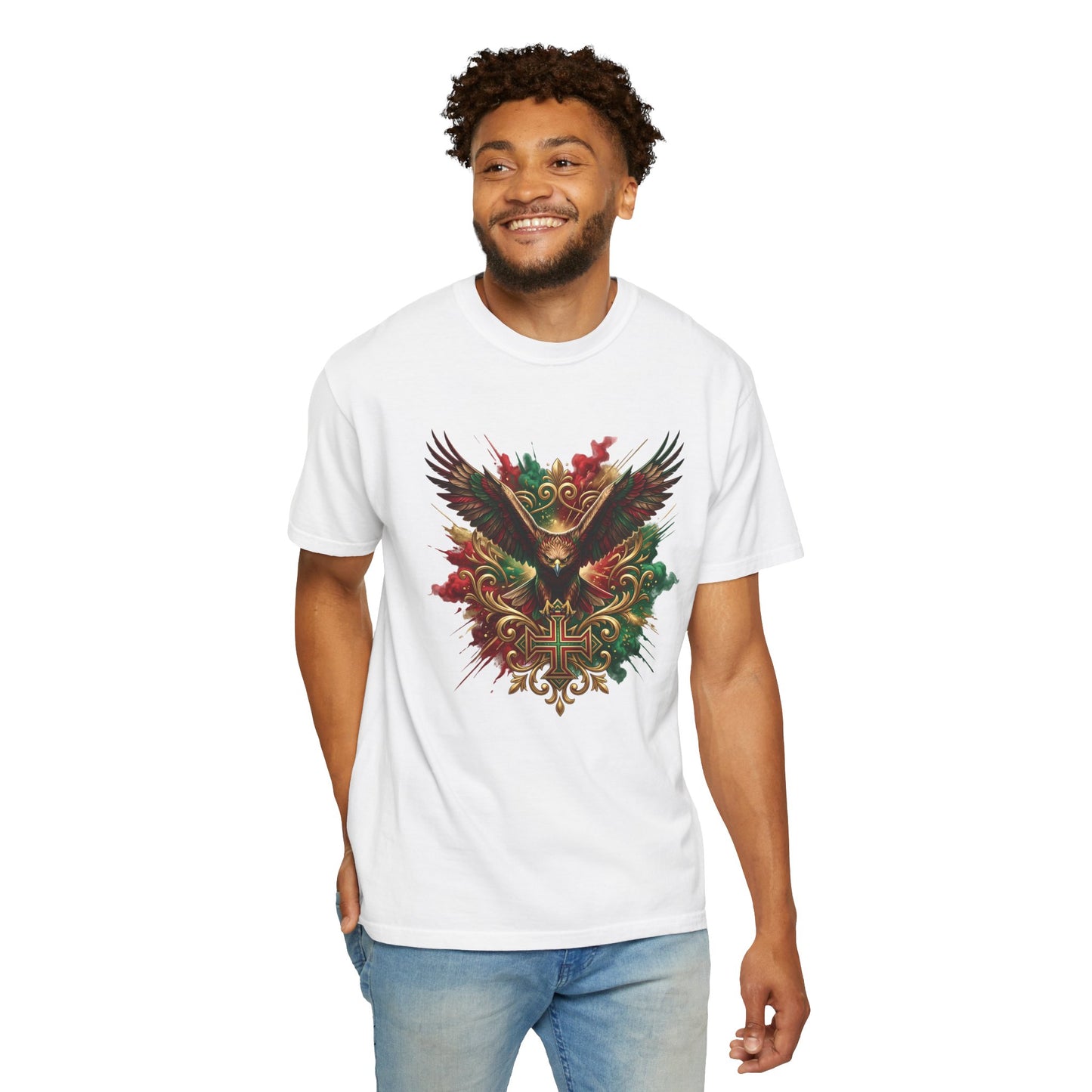 Portugal Football 'Espírito de Vitória' Sovereign Crest | Premium Graphic Tee