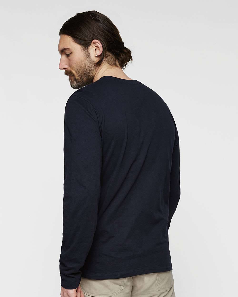 Men's Fine Jersey Long Sleeve Tee