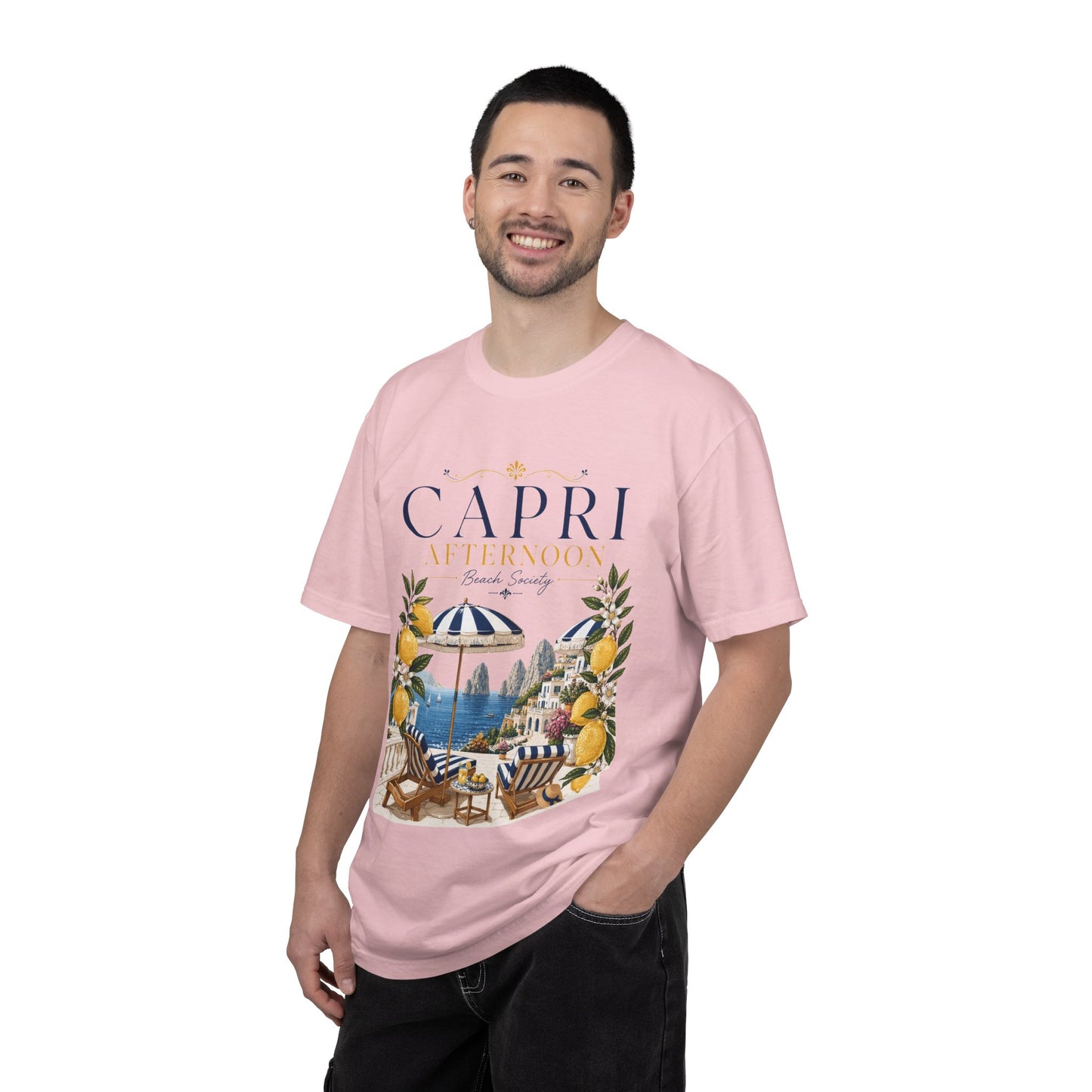 Capri Afternoon – Beach Society | Premium Graphic Tee