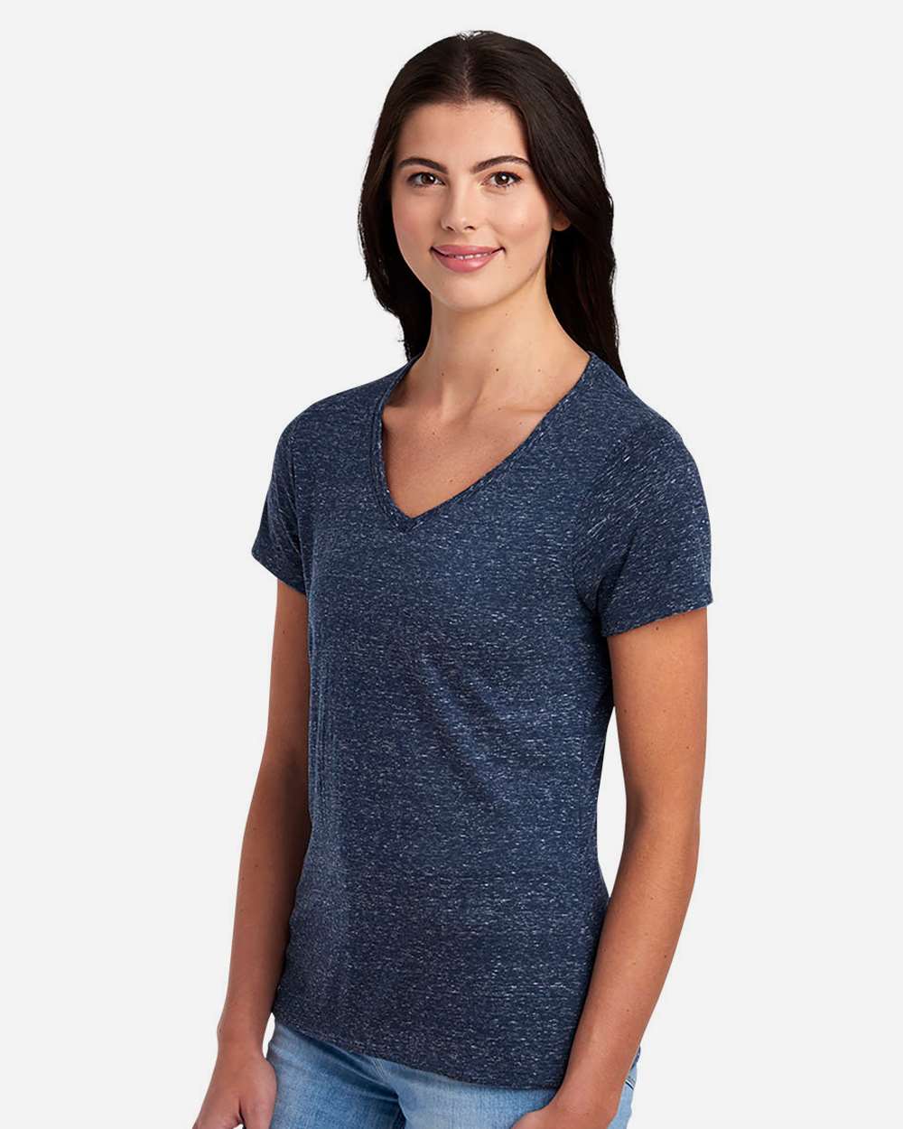 Women's Snow Heather Jersey V-Neck T-Shirt