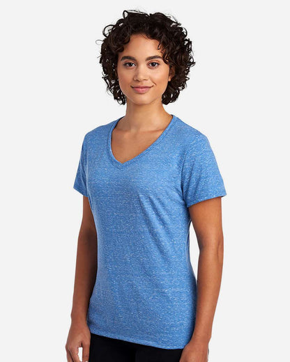 Women's Snow Heather Jersey V-Neck T-Shirt
