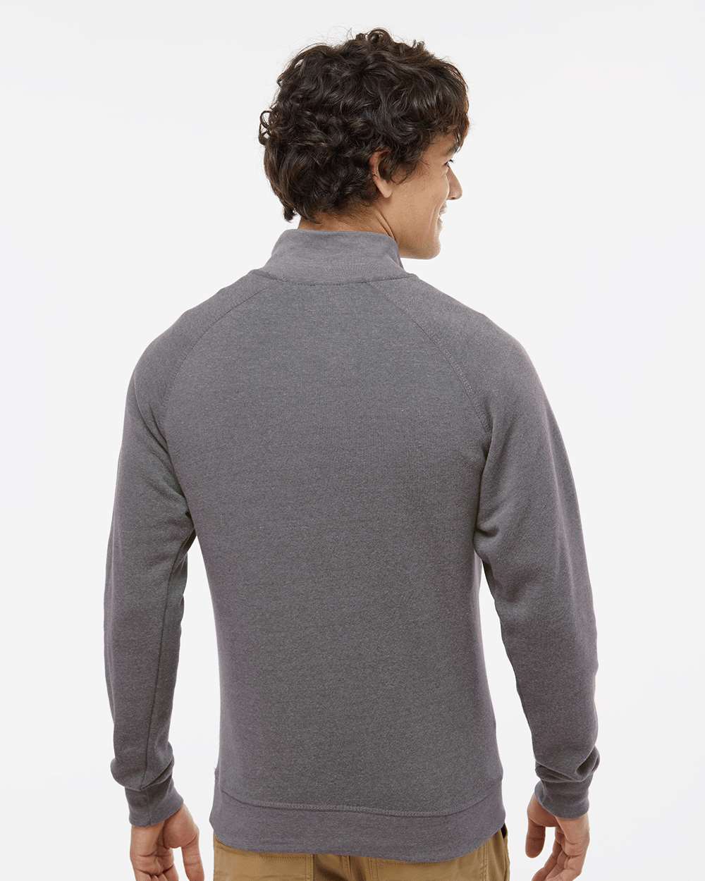 Men's Triblend Quarter-Zip Sweatshirt