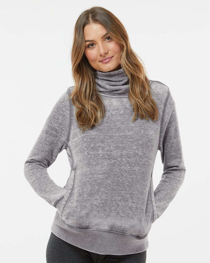 WomenÂ’s Zen Fleece Cowl Neck Sweatshirt