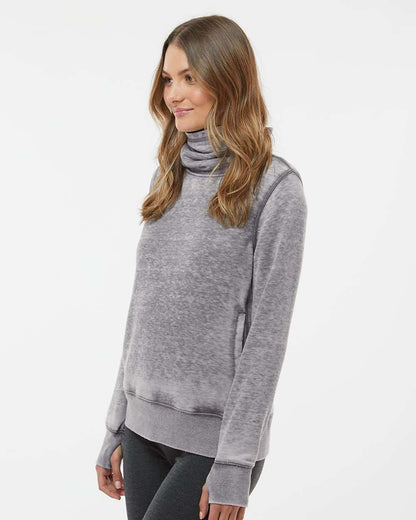 WomenÂ’s Zen Fleece Cowl Neck Sweatshirt