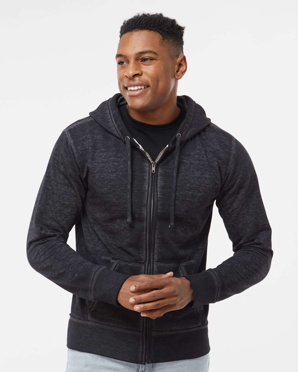 Men's Vintage Zen Fleece Full-Zip Hooded Sweatshirt