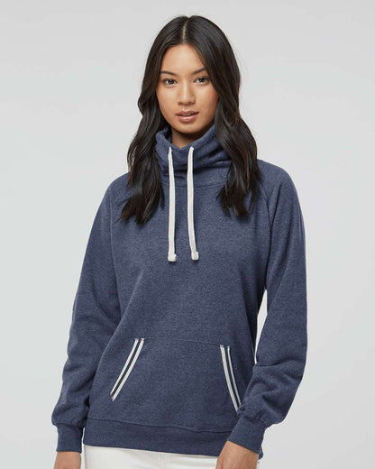 WomenÂ’s Relay Cowl Neck Sweatshirt