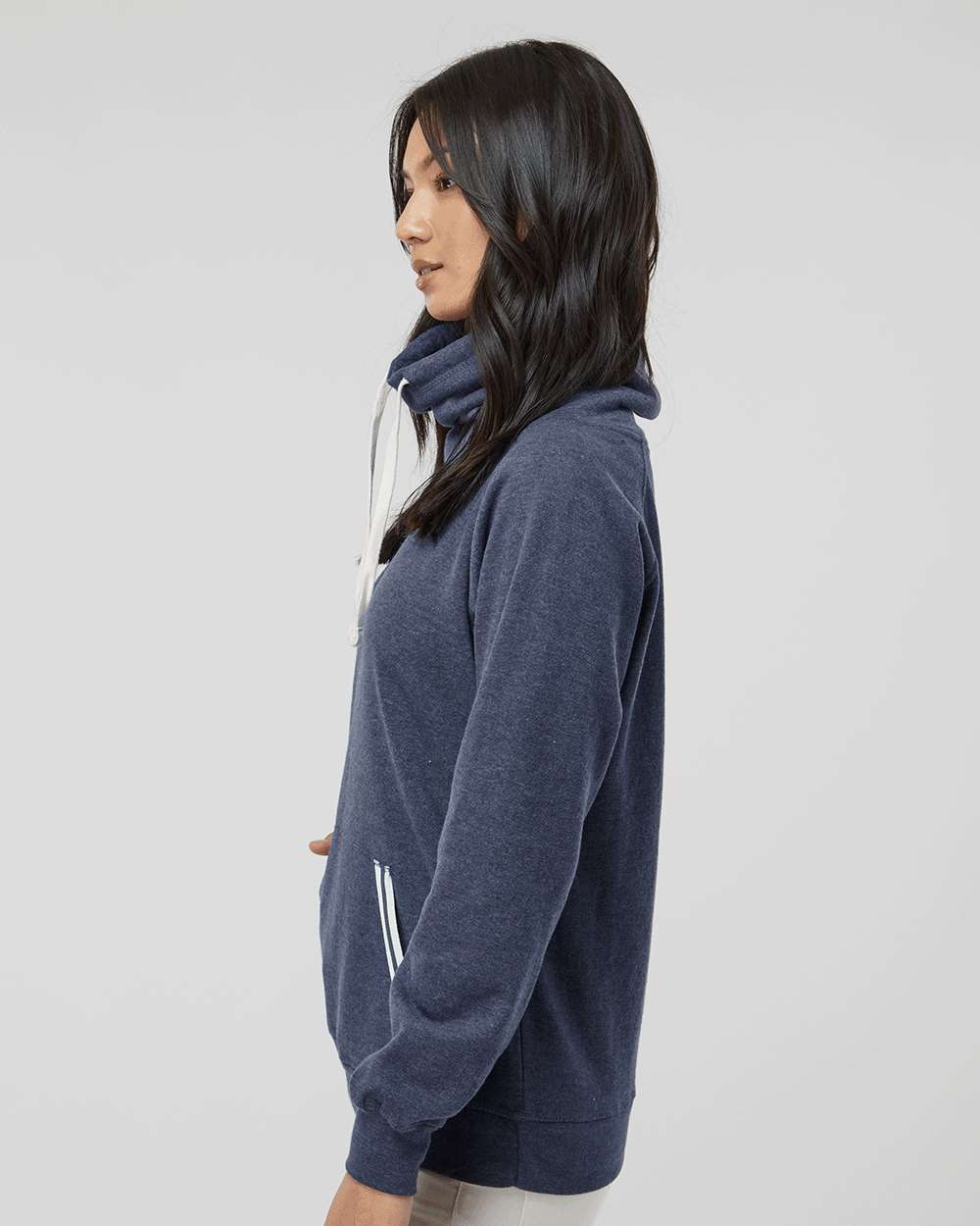 WomenÂ’s Relay Cowl Neck Sweatshirt