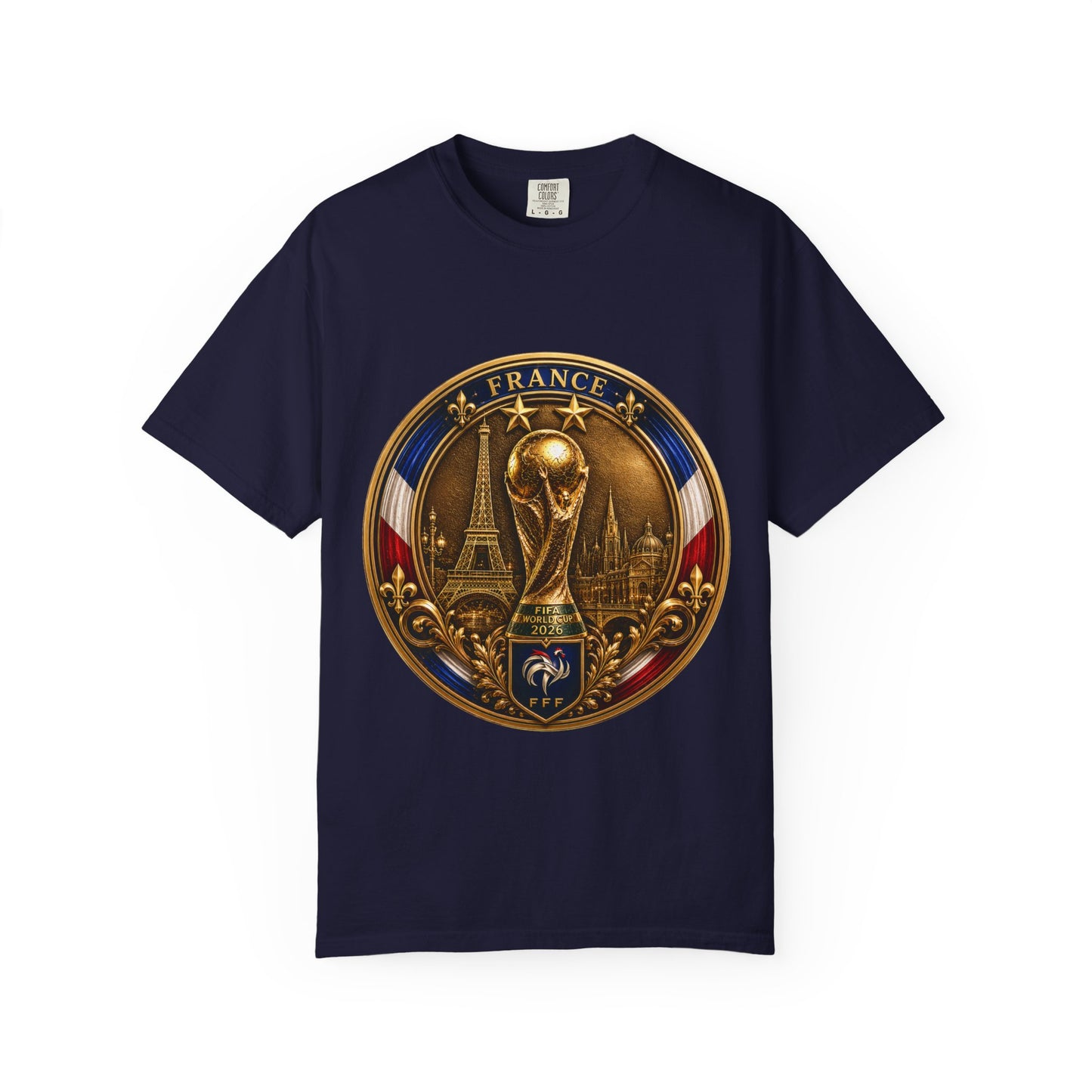 France Football World Cup 2026 Sovereign Arch Medallion – Imperial Glory | Premium Graphic Tee